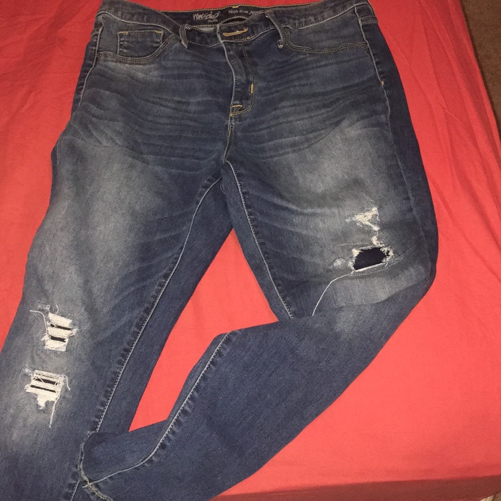 High rise jegging